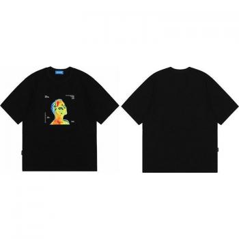 LENSTID Men's Cotton Hip Hop Printed T-Shirt