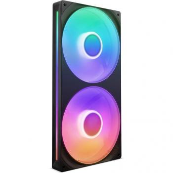 Zwarte NZXT F280RGB Ventilator – Core, Enkel Frame