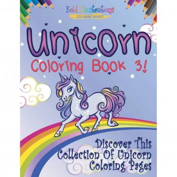 Unicorn Coloring Book 3!