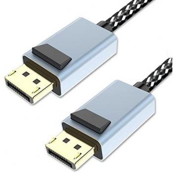 Lenovo/Dell/HP/ASUS Compatible 1.8m DisplayPort Cable – Gold Connectors