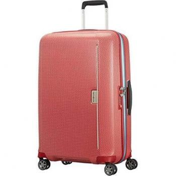 Samsonite Mixmesh Koffer 69 cm – 68 L – Rot/Pacific Blue
