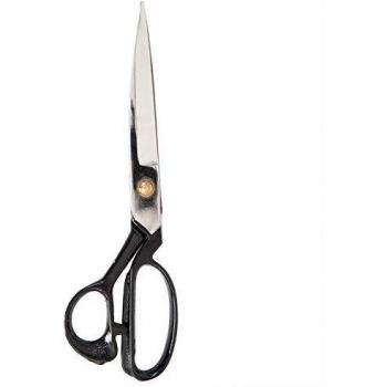 Ciseaux de couture en métal noir