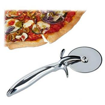 RELAXDAYS Pizzamesser mit Gummigriff