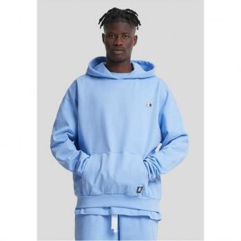 Essential Oversized Hoodie by Starter – Black Label – Carolina Blue – L