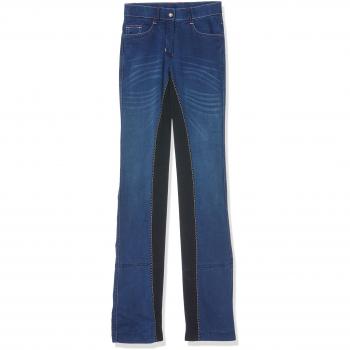 Women’s Deep Blue Jodhpur Breeches – Summer Denim – UK 28