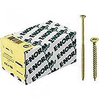 Vis Agglo SeKo SPS Jaune Galvanisé Filetage Partiel 4,5x 45/27 E-NORMpro (Lot 500)
