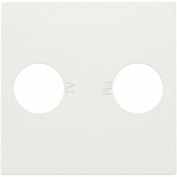 Niko Centrale Connecteur TV/FM Blanc – 101‑69702