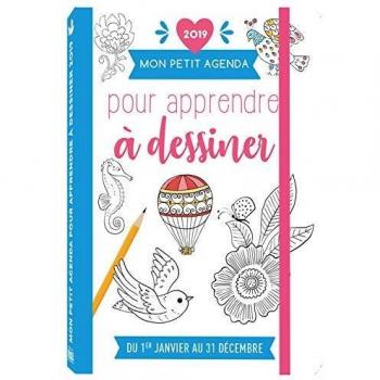 Mon petit agenda pour apprendre à dessiner 2019