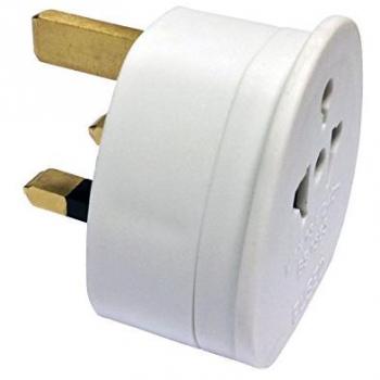 Poly Pool PP0429S Adattatore da Viaggio Spina Inglese e Presa Universale