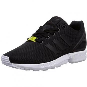 Adidas ZX Flux K M21294, Unisex Kid's Trainers, Black Black Black Footwear White, 4.5 UK (37 1/3 EU)