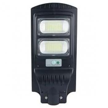 Iluminador Solar Urbano 10W Impermeable en Negro