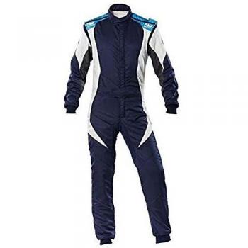 First Evo OMP Combinaison Bleue Marine 46 FIA 8856‑2018