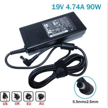 Chargeur secteur Asus ADP-90SB BB, 19V, 4.74A, 5.5x2.5mm