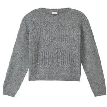 Zopf‑Strick Short‑Pullover, locker sitzend