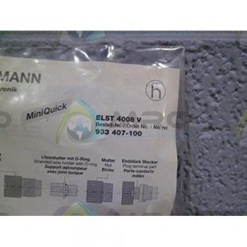 Hirschmann M8 Cable Connector Ø 13 mm x L 43.5 mm