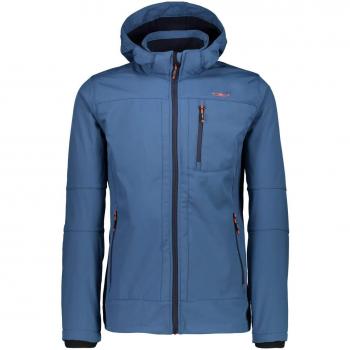 Reißverschluss‑Kapuzenjacke für Herren – Maiolica/Blu, 60