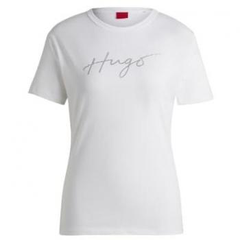 Hugo Camiseta Blanca 50535491-100 (Talla M)