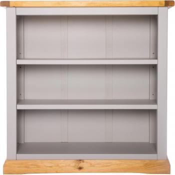 Grey 90x90 Bookcase with Base