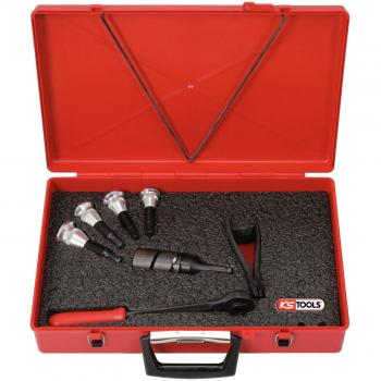 Extractor de Tés KSTools 12‑22 mm (Juego completo de 7 piezas)