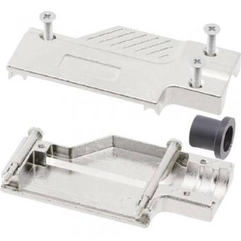 D-SUB 25-Pin Connector 90° Silver