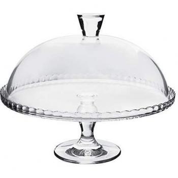 Francoise Clear Cake Display with Cover 32cm