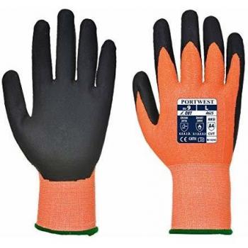 Gant de protection Portwest Vis-tex Niveau D PU A625 Orange 8