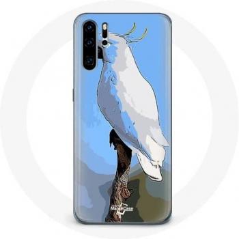 Huawei P30 Pro Case with Cockatoo Parrots Design