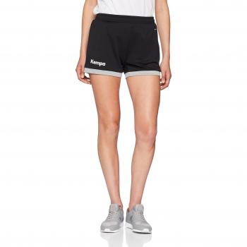 Short d'entraînement Kempa Core 2.0 Femme, Noir / Gris Foncé, M