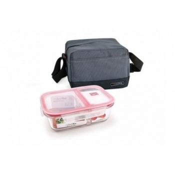 Barcelona Lunchbag 3.5L con Contenedor de Vidrio Dividido