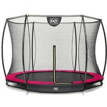 EXIT Silhouette Trampolin für Kinder Ø 244 cm mit Schutznetz