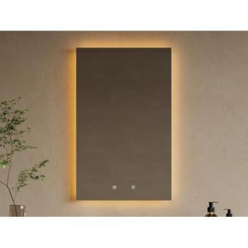 Bagno Luminoso Specchio Retta 50x80