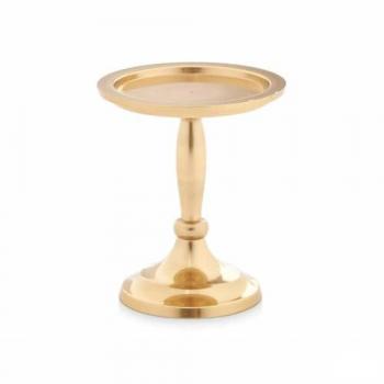 Gouden Aluminium Pot voor Kaarsen 10 x 12 x 10 cm (8 Stuks)