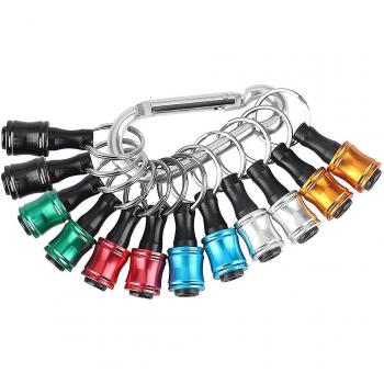 Juego de Bits de Destornillador 12pcs con Adaptador