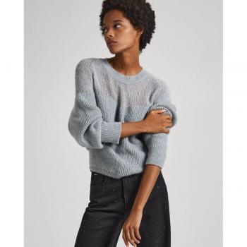 Pepe Jeans Damenpullover Acryl blau