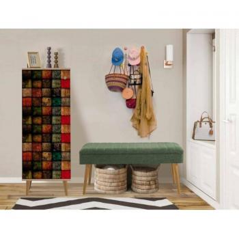 Composizione d'ingresso Baham 50x38h135 cm