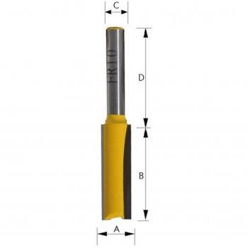 Kivec Herramienta Fresa Recta 20×19 mm – Mango 8×33 mm