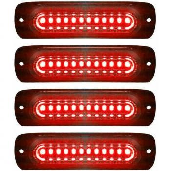 Rain‑Proof 12‑LED Automotive Strobe Side Marker Beacon