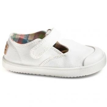 Lonas Pablosky White Footwear con Cierre Adhesivo