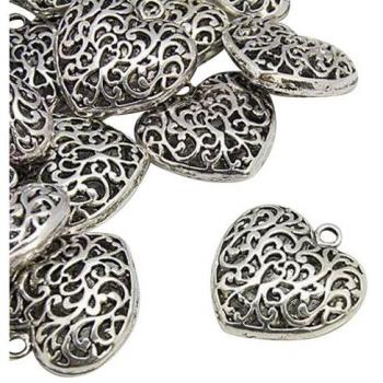 Pendenti Collana e Bracciali in Lega Stile Tibetano, Spessore 11mm