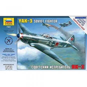 Avion Yakovlev Yak‑3 Maquette Zvezda 7301