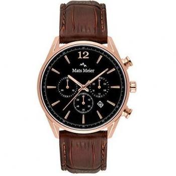 Mats Meier Damenuhr Grand Cornier Braun MM00101