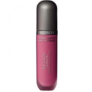 Revlon Ultra HD Lip Mousse Hyper Matte, langanhaltender cremiger flüssiger Lippenstift in Pink, Dusty Rose