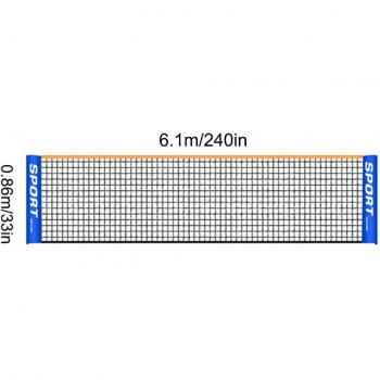 Nylon Polyester Badminton and Volleyball Net for Training