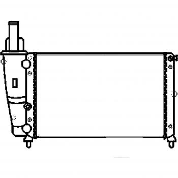 Radiatore Hella 8MK 376 713‑381 OEM