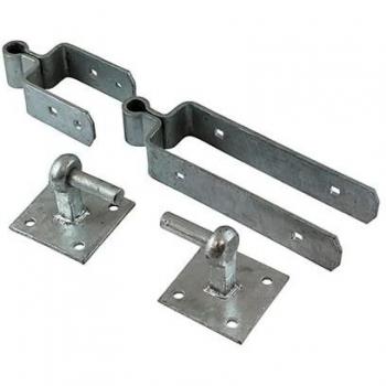 Heavy Duty Double Strap Hinge Set Hook On Plate