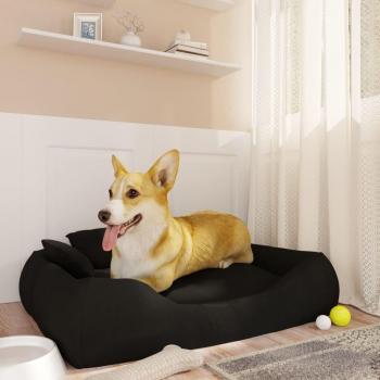 Cuccia per Animali Domestici Nero 75x58x18 cm in Tessuto Oxford