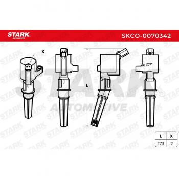 STARK Bobina de ignição SKCO-0070342