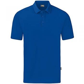JAKO Herren Poloshirt Organic Stretch Blau