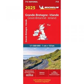 Carte Nationale Grande-Bretagne, Irlande 2025