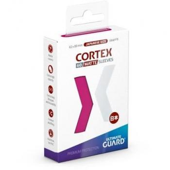 Ultimate Guard Cortex Sleeves 60 unidades Rosa Mate Tamaño Japonés